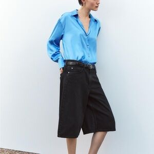 Zara Satin Effect Shirt